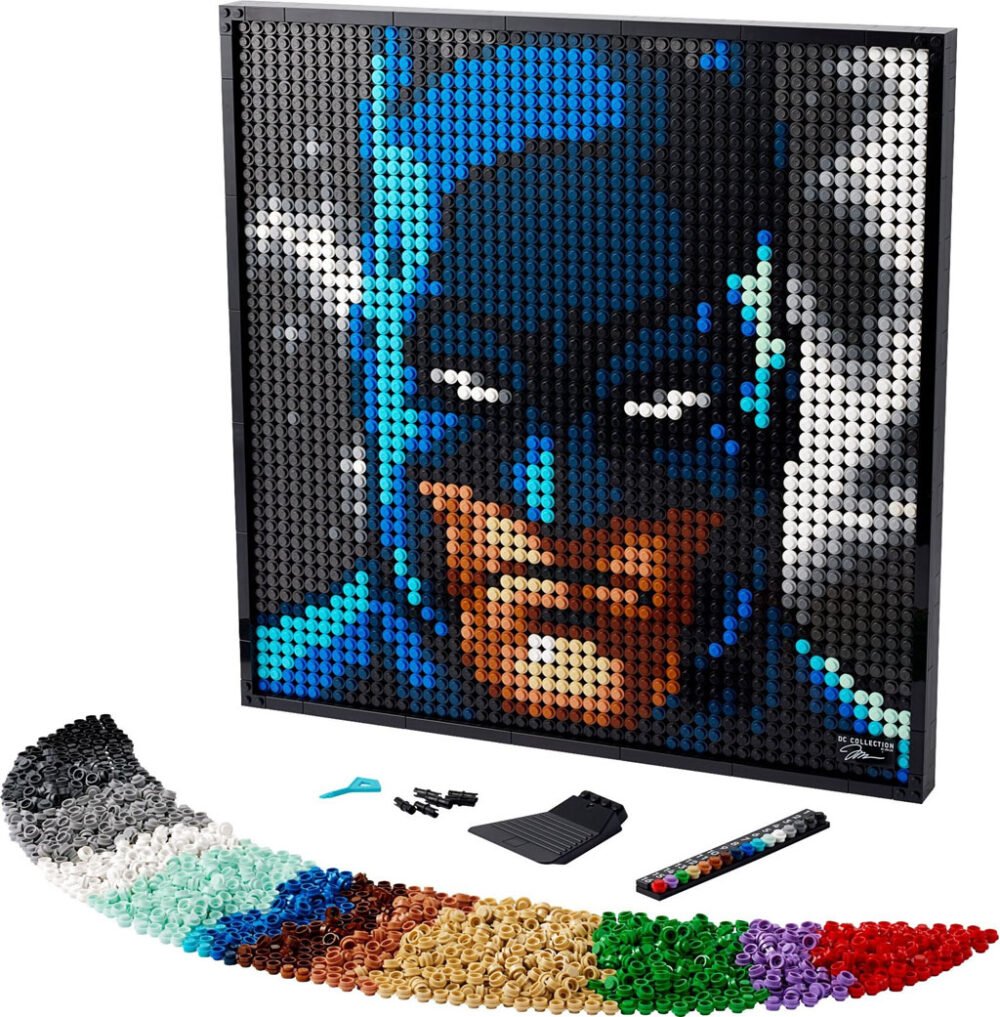 El mosaico de Batman de LEGO Art