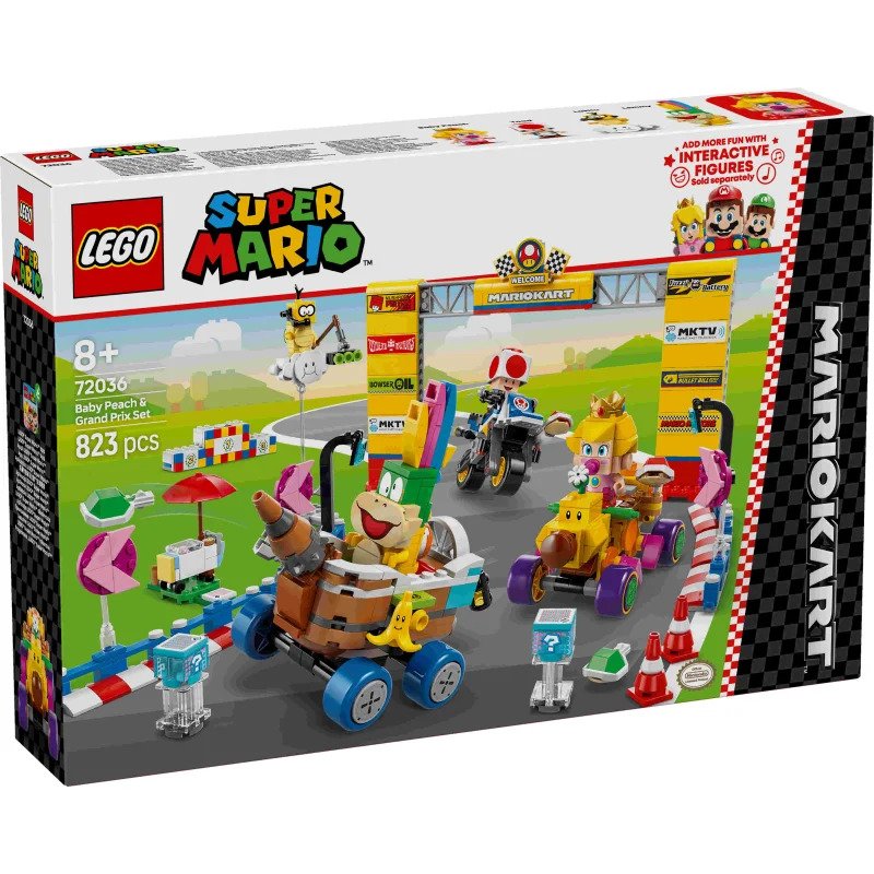Imágenes oficiales del set LEGO Super Mario: Mario Kart
