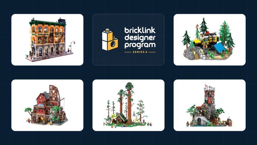 Se revelan los finalistas de la sexta serie del programa BrickLink Designer