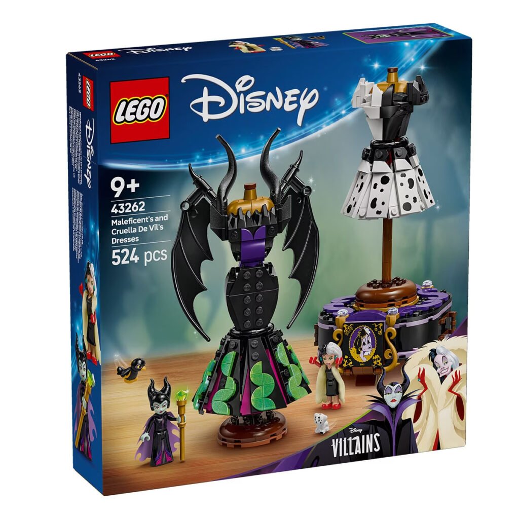 Se revelan los sets de la colección LEGO Disney Dress