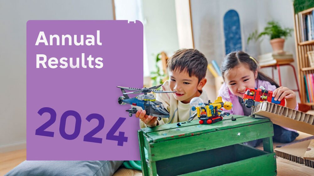 LEGO logró ganancias récord en 2024