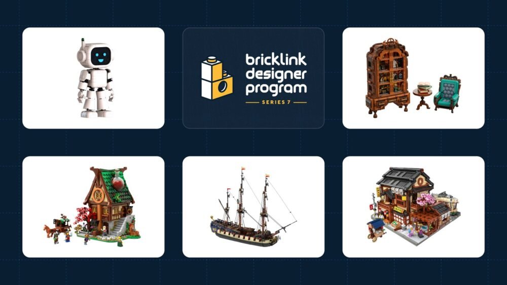 Se anuncian los finalistas de la serie 7 del programa de diseño BrickLink