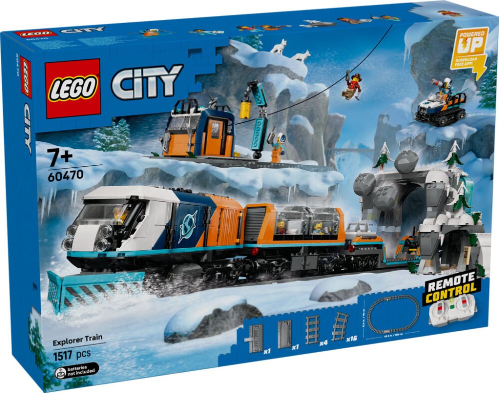 Se revela el tren LEGO City Explorer (60470)