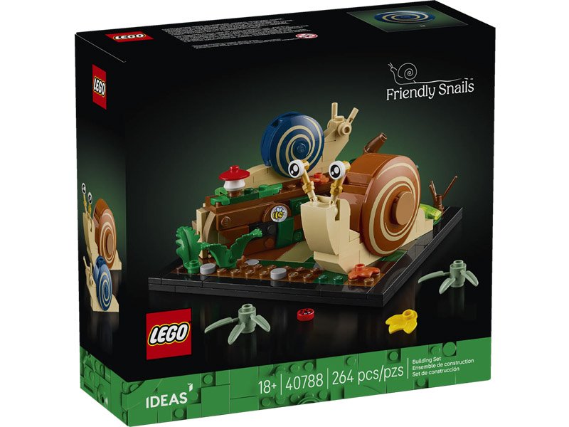 LEGO Ideas Caracoles Amistosos (40788) GWP Revelado